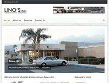 Tablet Screenshot of linosmbz.com